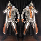 The New Muscle Man Nightclub New Year Party Mirror Hip Hop Suit Lootquake LLC