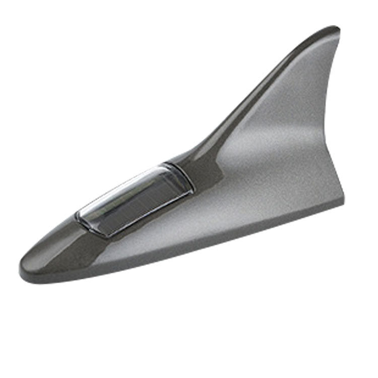 Car Solar Shark Fin Anti-collision Light Pi-Mart
