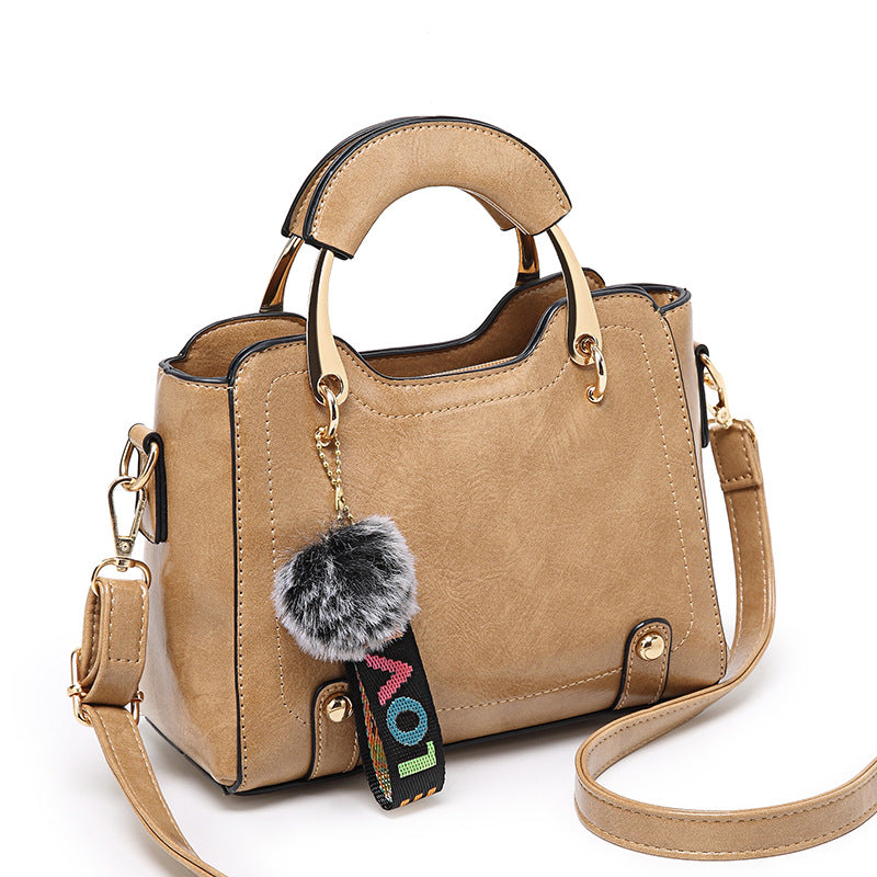 Women Vintage PU Handbag Polyester Handbag Pi-Mart