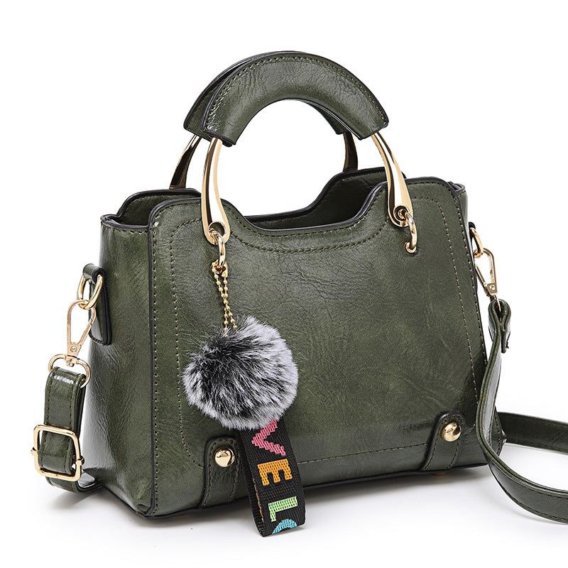 Women Vintage PU Handbag Polyester Handbag Pi-Mart