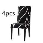 Elastic Home Chair Cover Dining Room Set One-Piece Cushion Pi-Mart