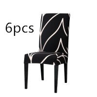 Elastic Home Chair Cover Dining Room Set One-Piece Cushion Pi-Mart