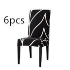 Elastic Home Chair Cover Dining Room Set One-Piece Cushion Pi-Mart