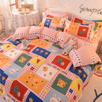 Gift Aloe Cotton Sheet Duvet Cover Sheet Four Piece Set Pi-Mart