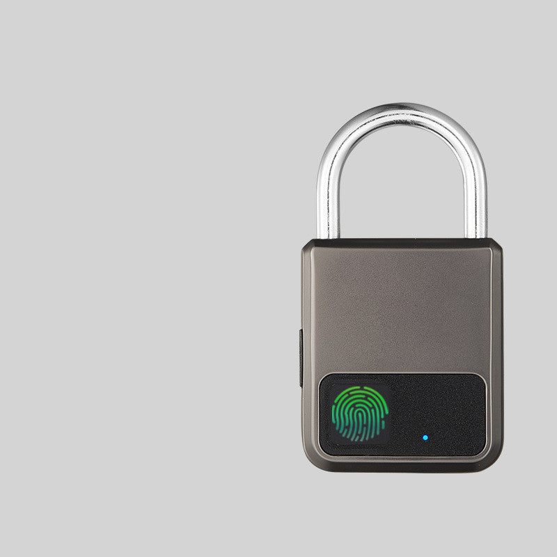 Smart Fingerprint Padlock Waterproof Anti-theft Locker Luggage Padlock Pi-Mart