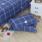 Brushed Printed Cartoon Single With Duvet Cover Bedding Pi-Mart