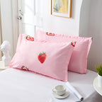 Brushed Printed Cartoon Single With Duvet Cover Bedding Pi-Mart