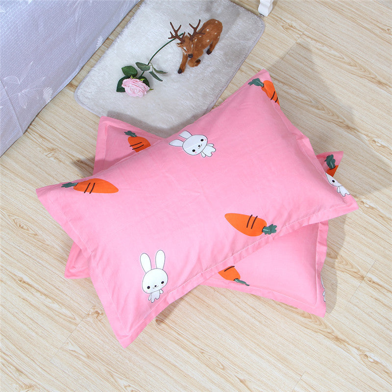Brushed Printed Cartoon Single With Duvet Cover Bedding Pi-Mart