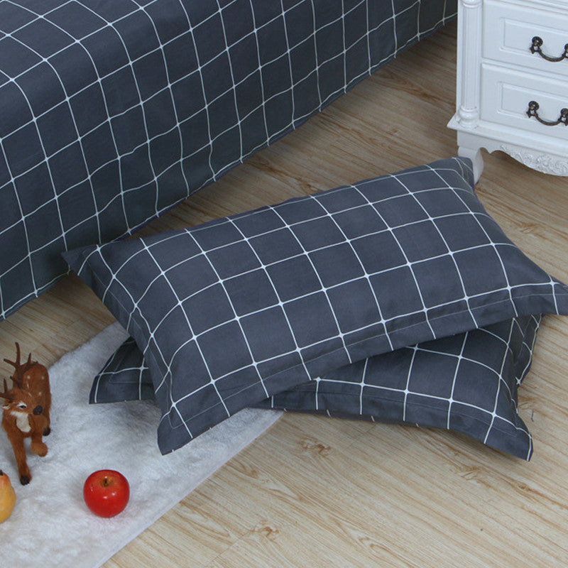 Brushed Printed Cartoon Single With Duvet Cover Bedding Pi-Mart