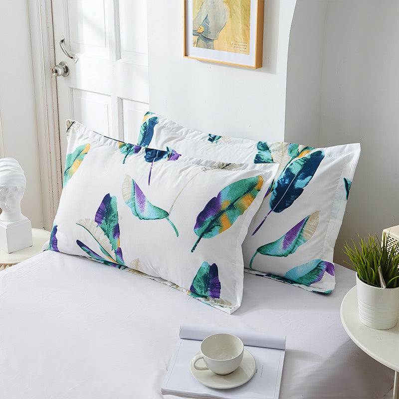 Brushed Printed Cartoon Single With Duvet Cover Bedding Pi-Mart
