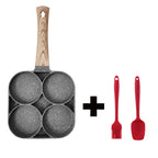 Four Hole Omelette Pan, Non-stick Pan Pi-Mart