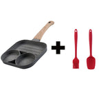 Four Hole Omelette Pan, Non-stick Pan Pi-Mart