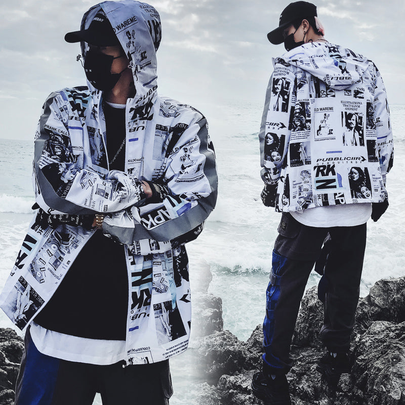 Men's breathable all-match student jacket Pi-Mart