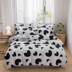 Brushed Four-piece Bed Sheet Duvet Cover Student Pi-Mart