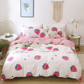 Brushed Four-piece Bed Sheet Duvet Cover Student Pi-Mart