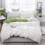 Brushed Four-piece Bed Sheet Duvet Cover Student Pi-Mart