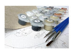 Central Park Evening - DIY Painting By Numbers Kit