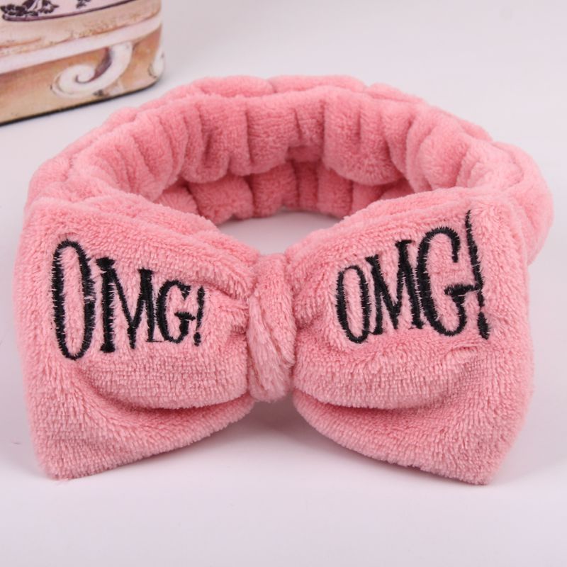 Plush Hair Band Headband Cute Bow Pi-Mart