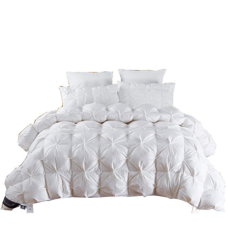 Quilt Quilt Core Winter Double Spring And Autumn Quilt Duck Down Thickened Winter Quilt Pi-Mart