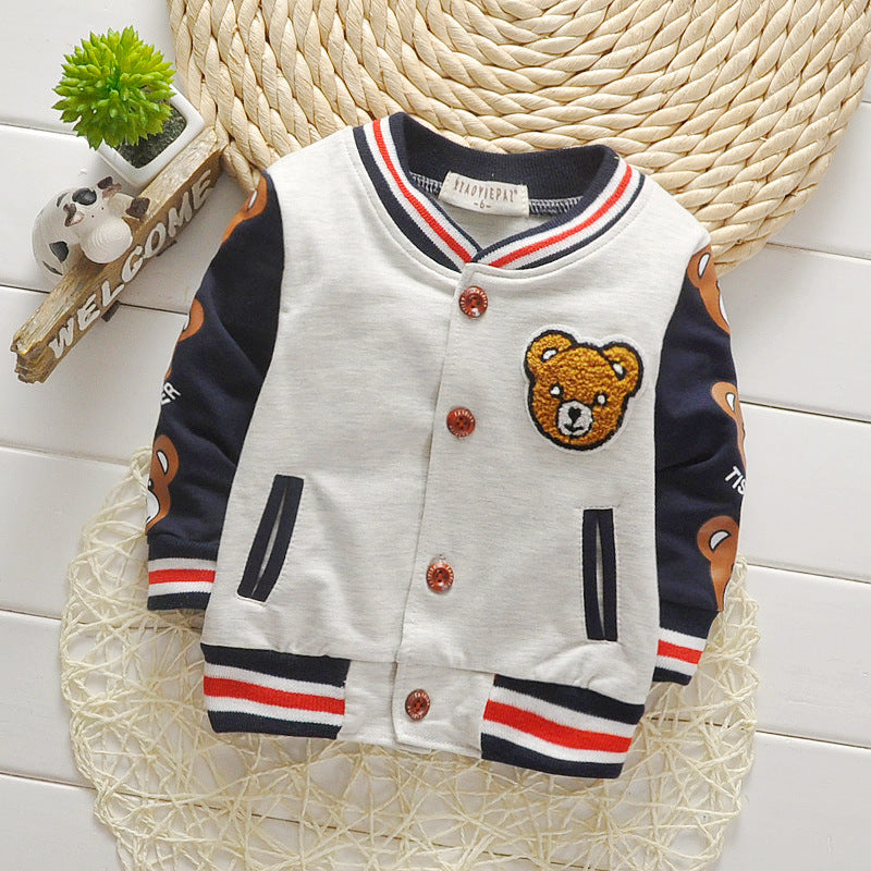 Infant Tops Boys Thin Jackets Pi-Mart
