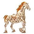 Bionic Horse Mechanical Trojan Horse Wooden Mechanical Transmission Model Lootquake LLC