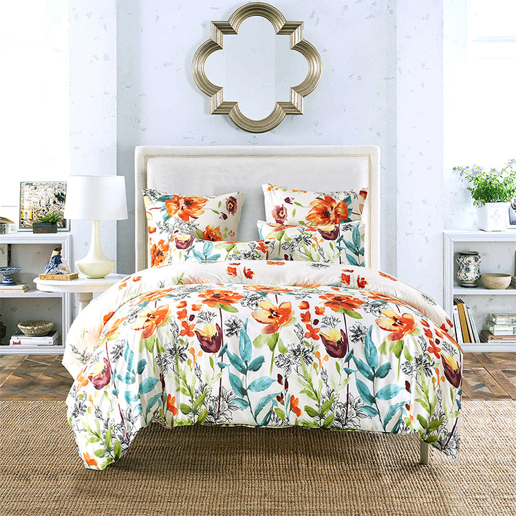 Home Textile Three-piece Duvet Cover Set Bedding 3 Sets Pi-Mart