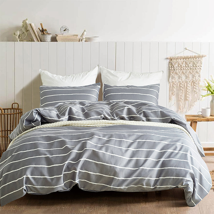 Home Textile Three-piece Duvet Cover Set Bedding 3 Sets Pi-Mart
