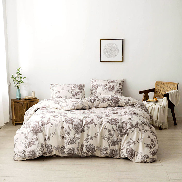 Home Textile Three-piece Duvet Cover Set Bedding 3 Sets Pi-Mart