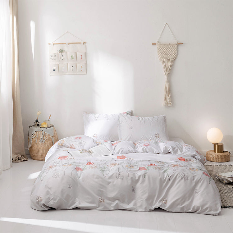 Home Textile Three-piece Duvet Cover Set Bedding 3 Sets Pi-Mart