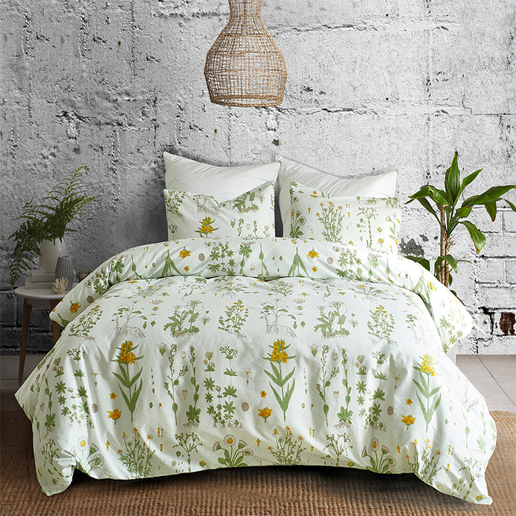 Home Textile Three-piece Duvet Cover Set Bedding 3 Sets Pi-Mart