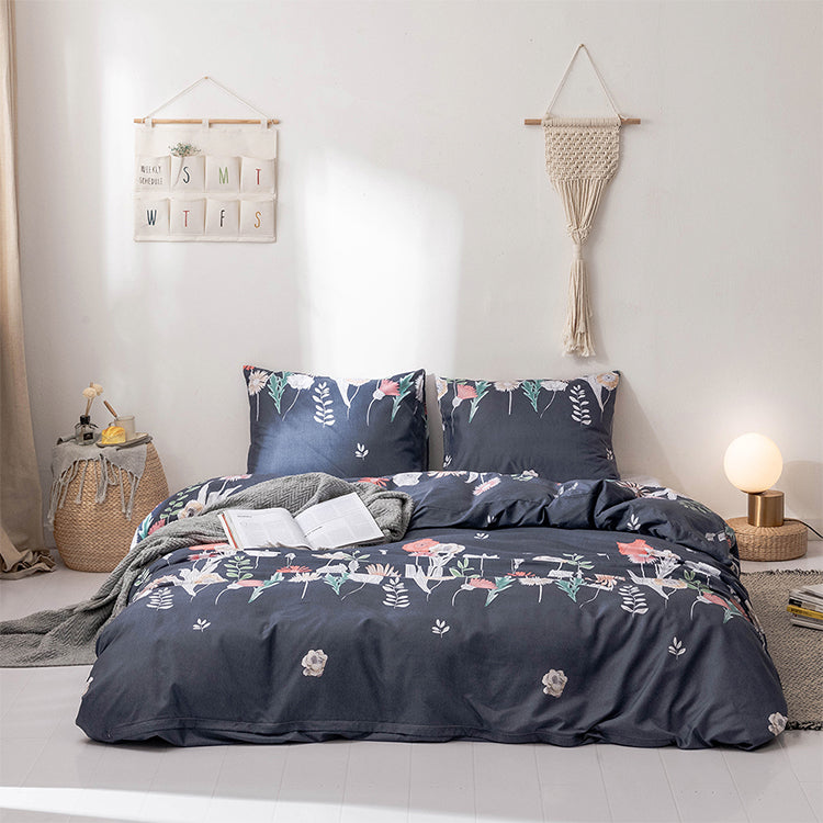 Home Textile Three-piece Duvet Cover Set Bedding 3 Sets Pi-Mart