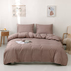 Home Textile Three-piece Duvet Cover Set Bedding 3 Sets Pi-Mart