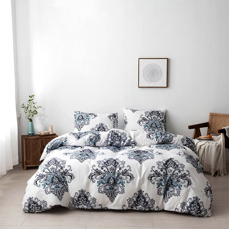 Home Textile Three-piece Duvet Cover Set Bedding 3 Sets Pi-Mart