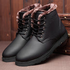Men's Shoes Winter Plus Velvet Cotton Shoes Men's Daily Casual Shoes Pi-Mart