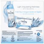 Downy Light Mega Dryer Sheets, Fabric Softener Dryer Sheets, Ocean Mist, 130 Count