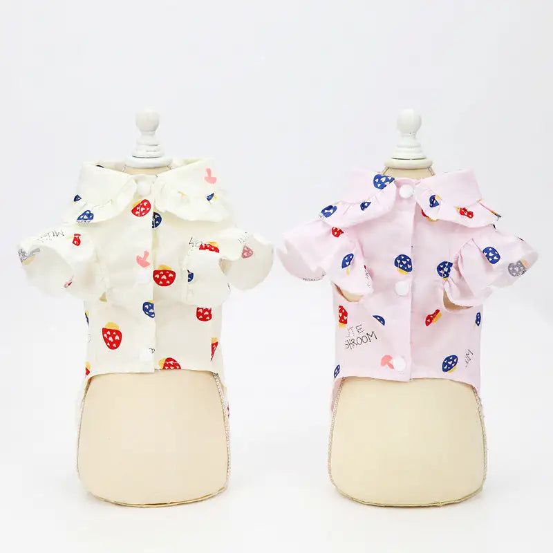 Pet Clothes Puppy Clothes Thin Pet Clothes Teddy Dog Cat Clothes Spring
