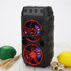 Wireless Bluetooth Speaker Dual Speakers Outdoor Portable Loud Speaker Pi-Mart