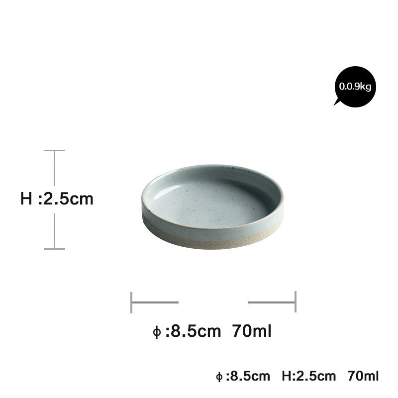 Household Dinner Plate, Flat Plate, Bowl And Plate Set Pi-Mart