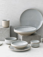 Household Dinner Plate, Flat Plate, Bowl And Plate Set Pi-Mart