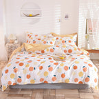 Student Dormitory Three-Piece Duvet Cover, Bed Linen And Bedding Pi-Mart