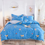 Student Dormitory Three-Piece Duvet Cover, Bed Linen And Bedding Pi-Mart