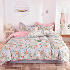 Student Dormitory Three-Piece Duvet Cover, Bed Linen And Bedding Pi-Mart