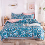Student Dormitory Three-Piece Duvet Cover, Bed Linen And Bedding Pi-Mart
