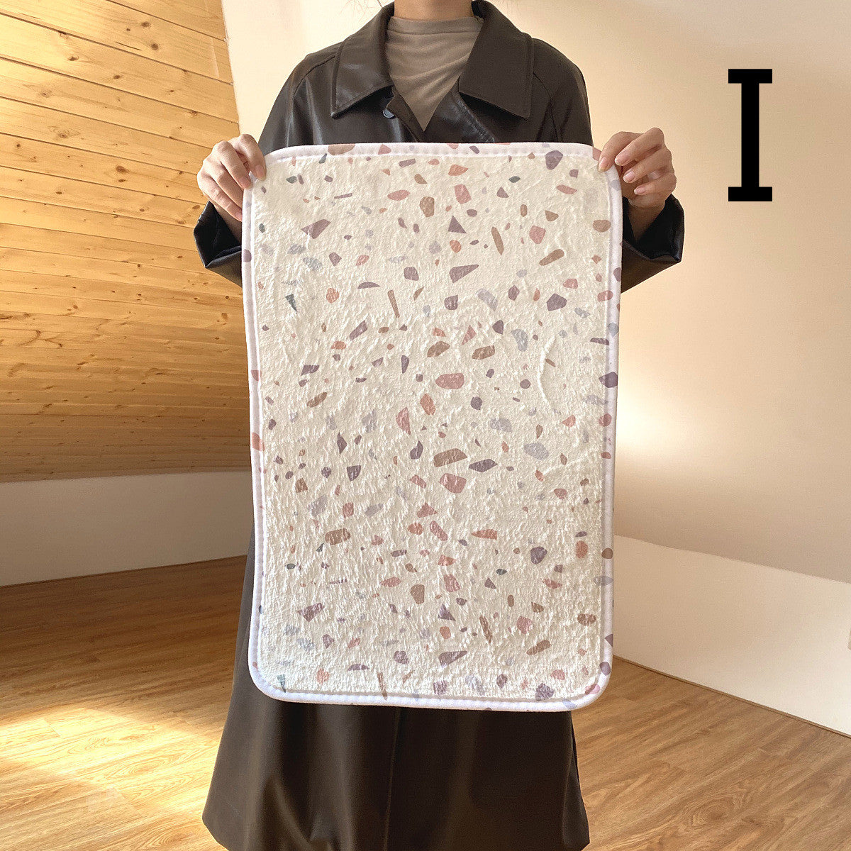 Cute Padded Floor Mat Door Mat Carpet Bathroom Absorbent Non-slip Foot Mat Pi-Mart