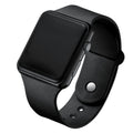 Square Electroplated LED Digital Watch Pi-Mart