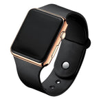 Square Electroplated LED Digital Watch Pi-Mart