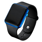 Square Electroplated LED Digital Watch Pi-Mart