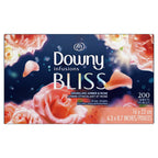 Downy Infusions Dryer Sheets, Bliss, Sparkling Amber & Rose, 200 Ct