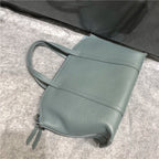 Genuine leather bag cowhide shoulder tote purse - SJB-DIAMOND ELITES
