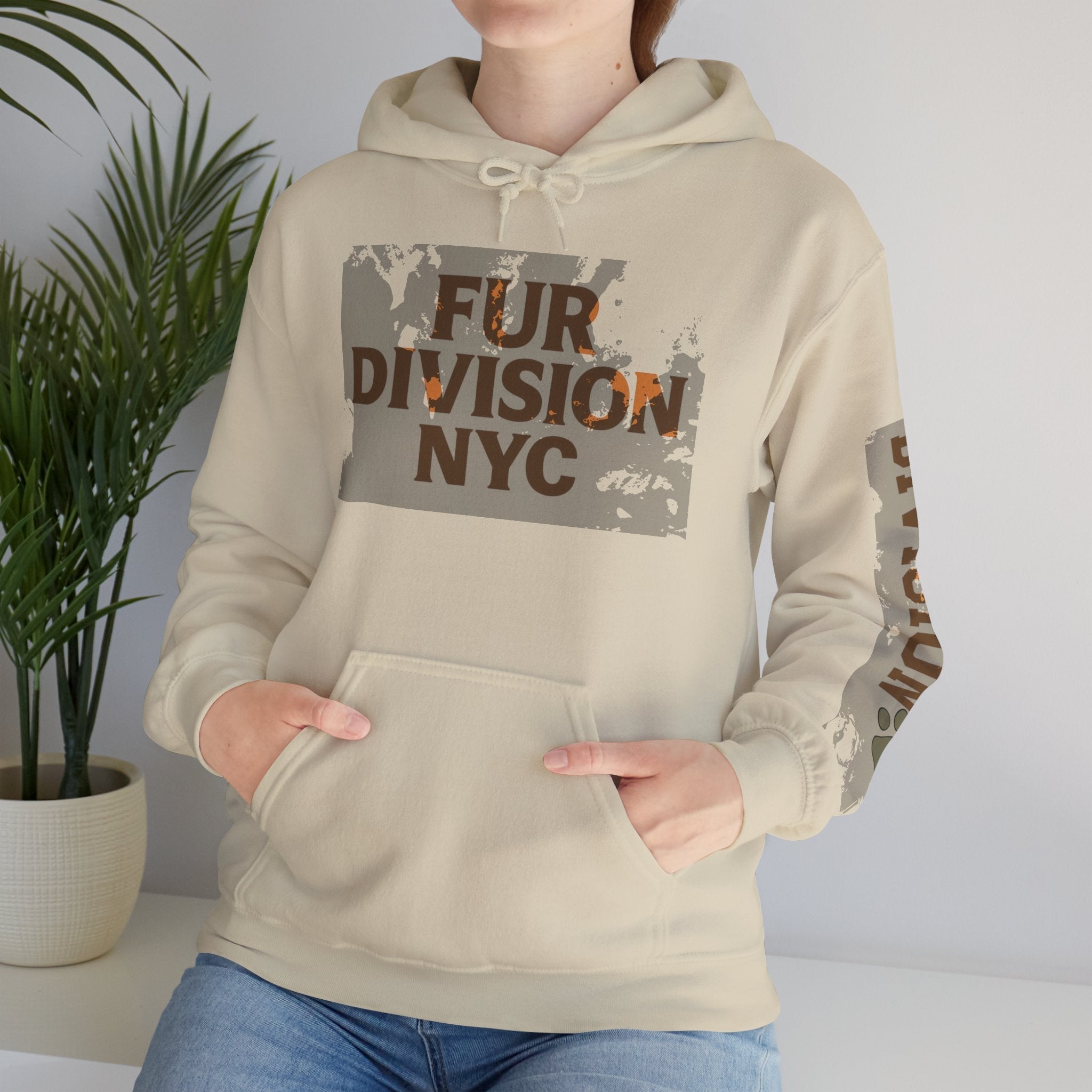 Hoodie — FUR DIVISION NYC 212 Graphic Pullover Fashioned Furbabies